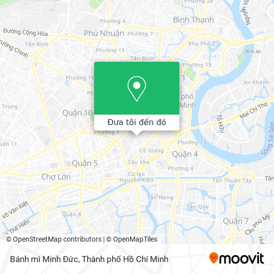 Bản đồ Bánh mì Minh Đức