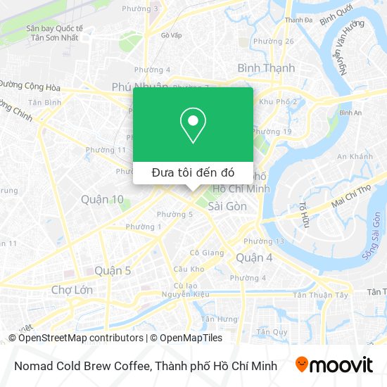 Bản đồ Nomad Cold Brew Coffee
