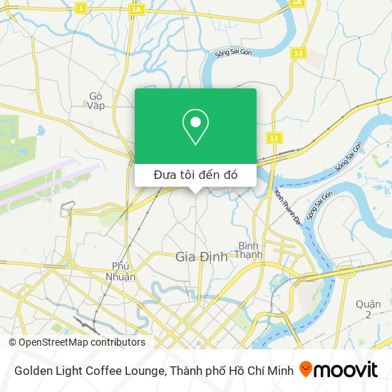 Bản đồ Golden Light Coffee Lounge
