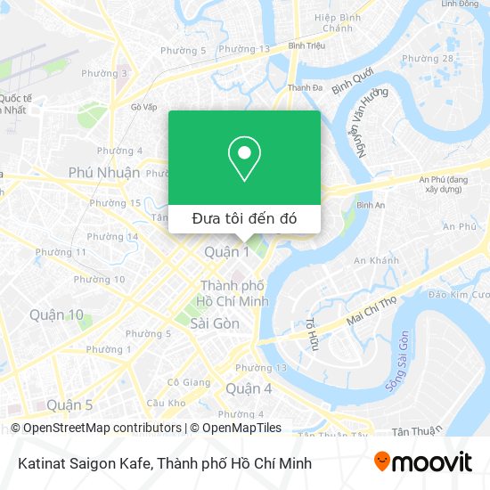 Bản đồ Katinat Saigon Kafe