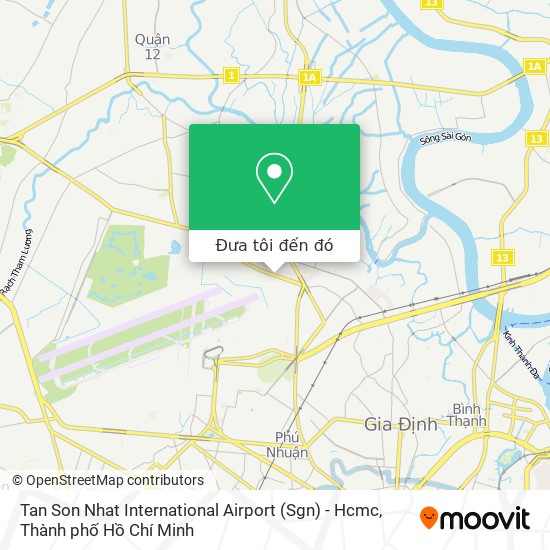 Bản đồ Tan Son Nhat International Airport (Sgn) - Hcmc