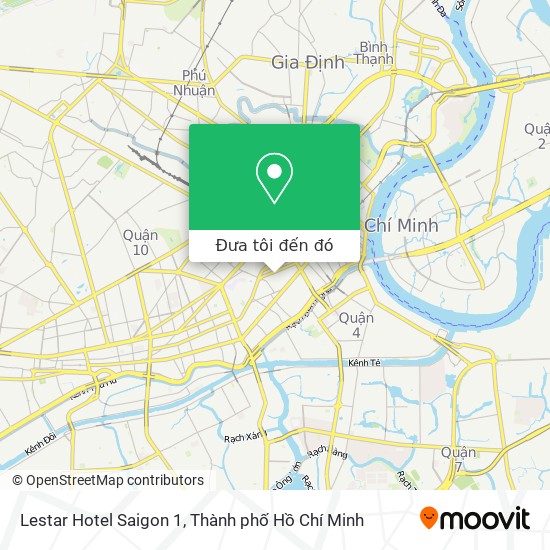 Bản đồ Lestar Hotel Saigon 1