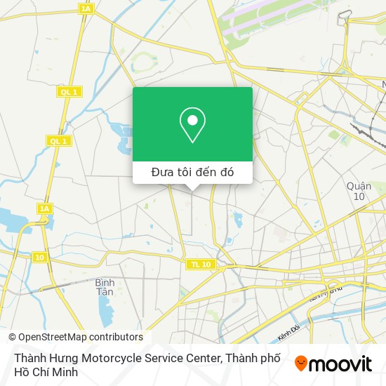 Bản đồ Thành Hưng Motorcycle  Service Center