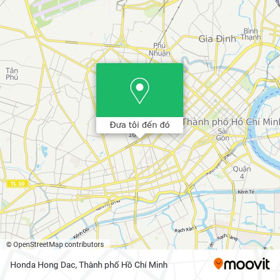 Bản đồ Honda Hong Dac