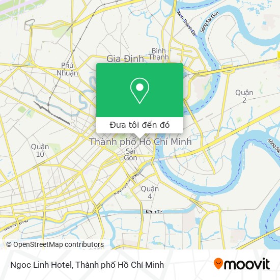 Bản đồ Ngoc Linh Hotel