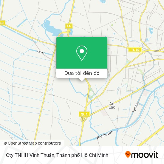 Bản đồ Cty TNHH Vĩnh Thuận