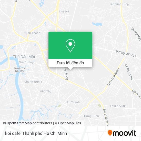 Bản đồ koi cafe