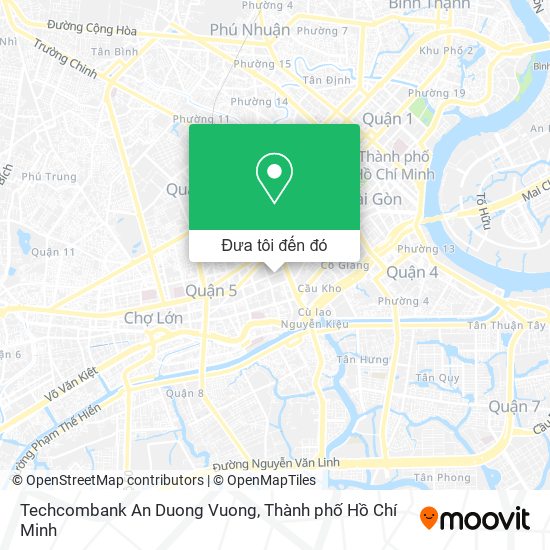 Bản đồ Techcombank An Duong Vuong