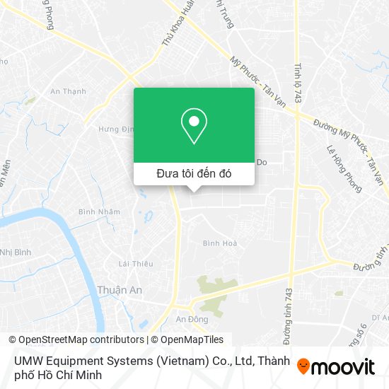 Bản đồ UMW Equipment Systems (Vietnam) Co., Ltd