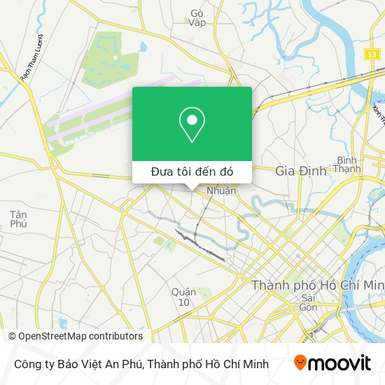 Bản đồ Công ty Bảo Việt An Phú