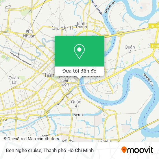 Bản đồ Ben Nghe cruise