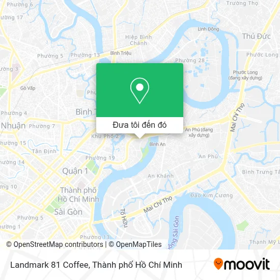Bản đồ Landmark 81 Coffee