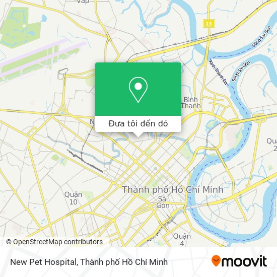 Bản đồ New Pet Hospital