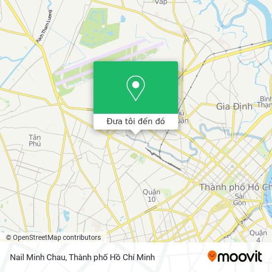 Bản đồ Nail Minh Chau