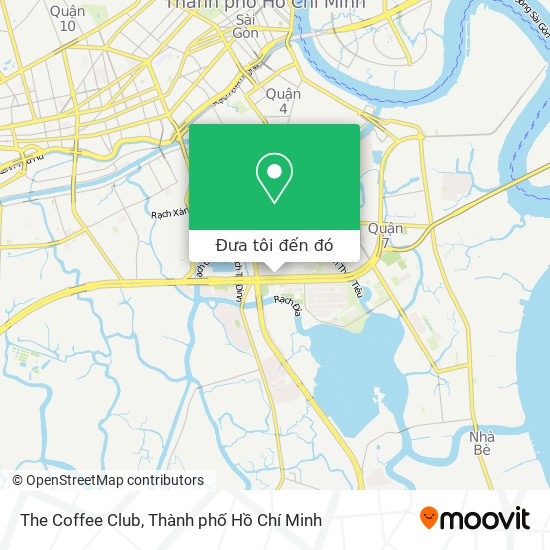 Bản đồ The Coffee Club