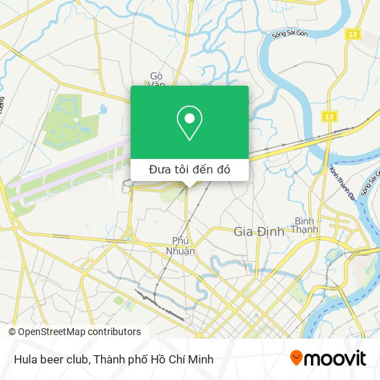 Bản đồ Hula beer club