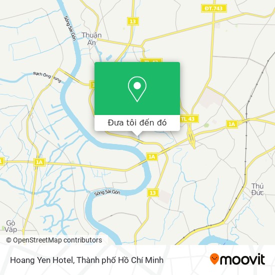 Bản đồ Hoang Yen Hotel