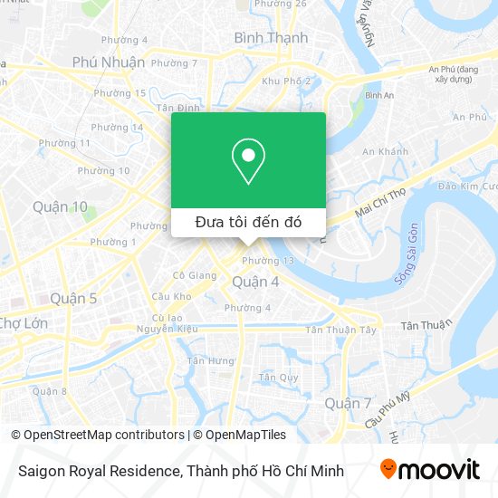 Bản đồ Saigon Royal Residence