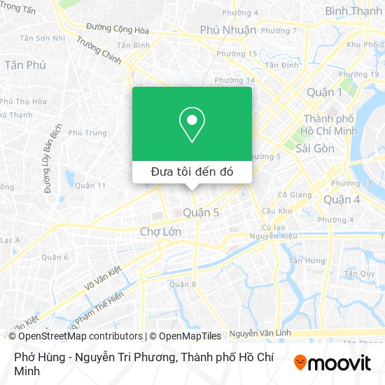 Bản đồ Phở Hùng - Nguyễn Tri Phương