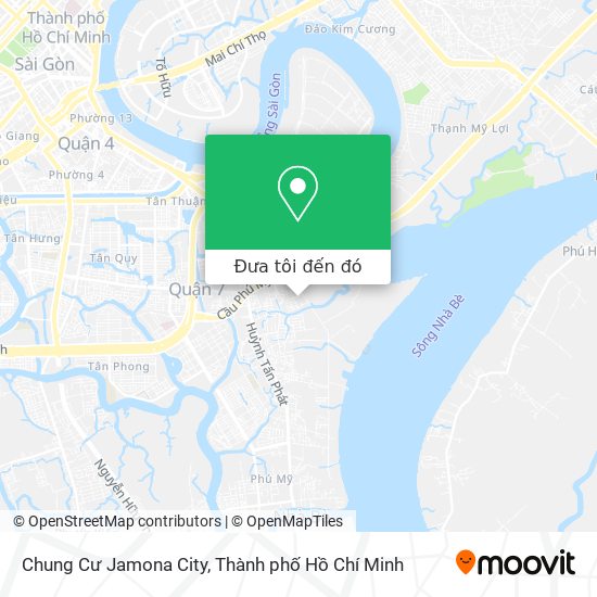 Bản đồ Chung Cư Jamona City