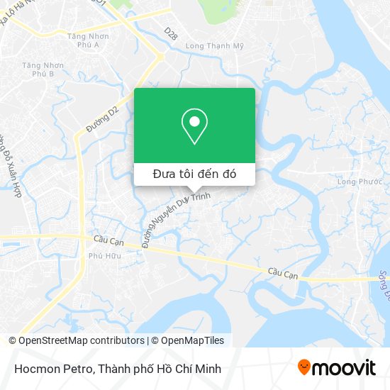 Bản đồ Hocmon Petro