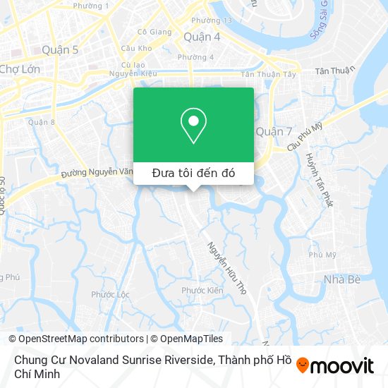 Bản đồ Chung Cư Novaland Sunrise Riverside