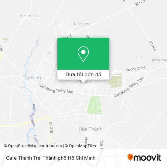 Bản đồ Cafe Thanh Trà