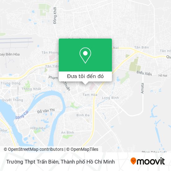 Bản đồ Trường Thpt Trấn Biên