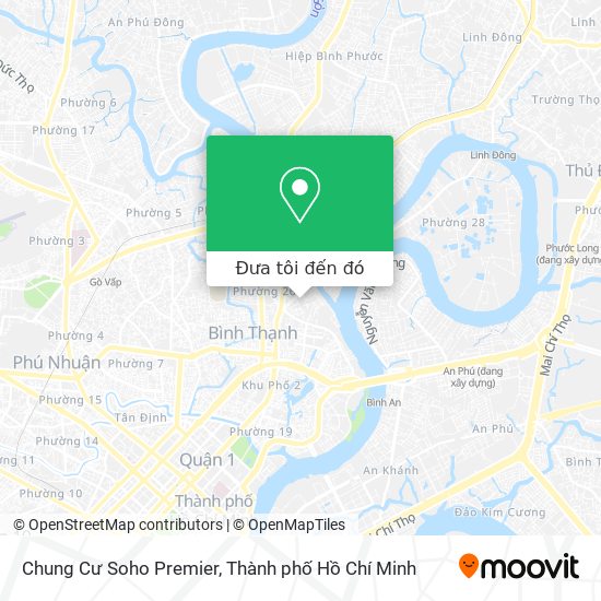 Bản đồ Chung Cư Soho Premier