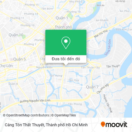 Bản đồ Cảng Tôn Thất Thuyết