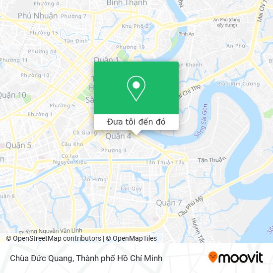 Bản đồ Chùa Đức Quang