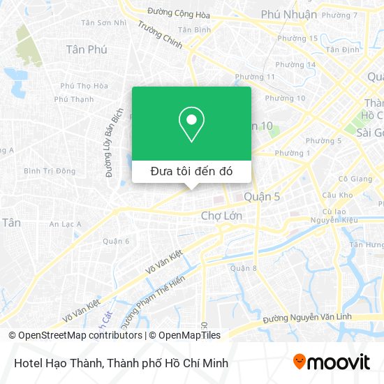 Bản đồ Hotel Hạo Thành