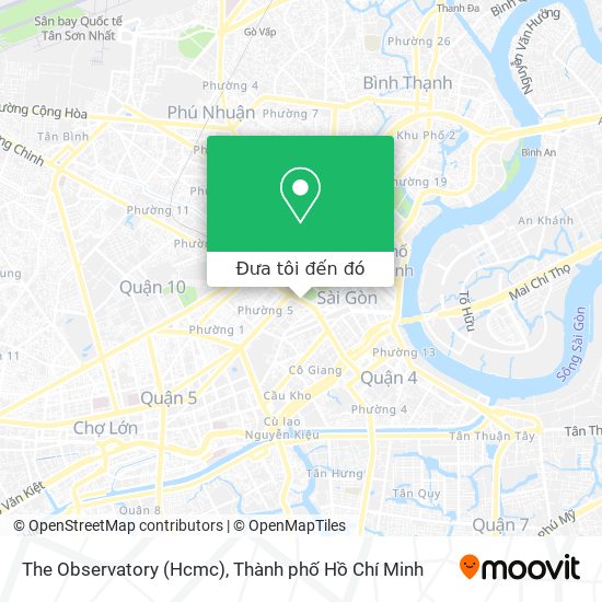 Bản đồ The Observatory (Hcmc)