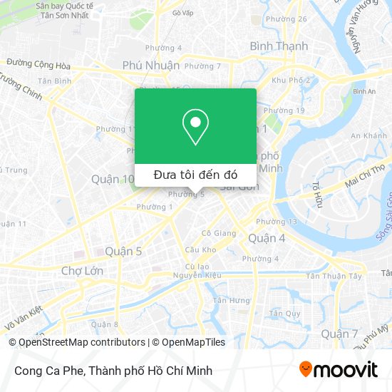 Bản đồ Cong Ca Phe