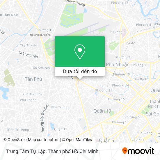 Bản đồ Trung Tâm Tự Lập