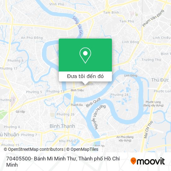 Bản đồ 70405500- Bánh Mì Minh Thư