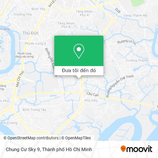 Bản đồ Chung Cư Sky 9