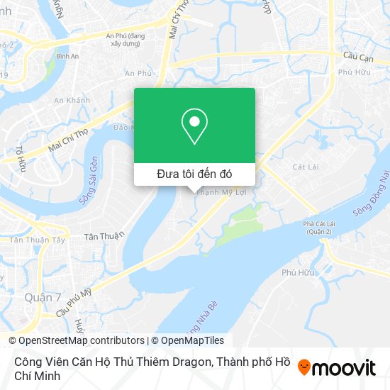 Bản đồ Công Viên Căn Hộ Thủ Thiêm Dragon