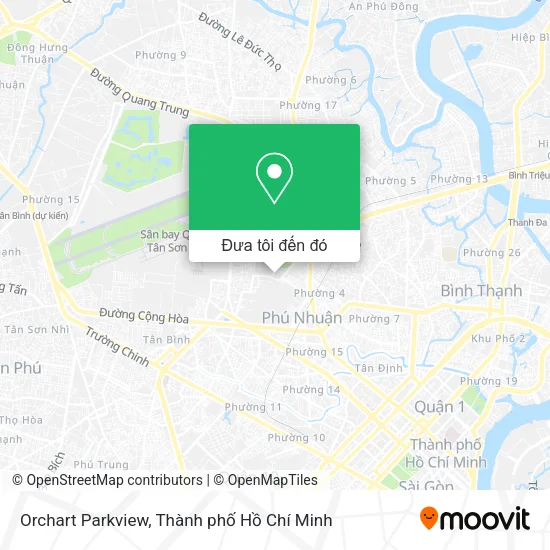 Bản đồ Orchart Parkview