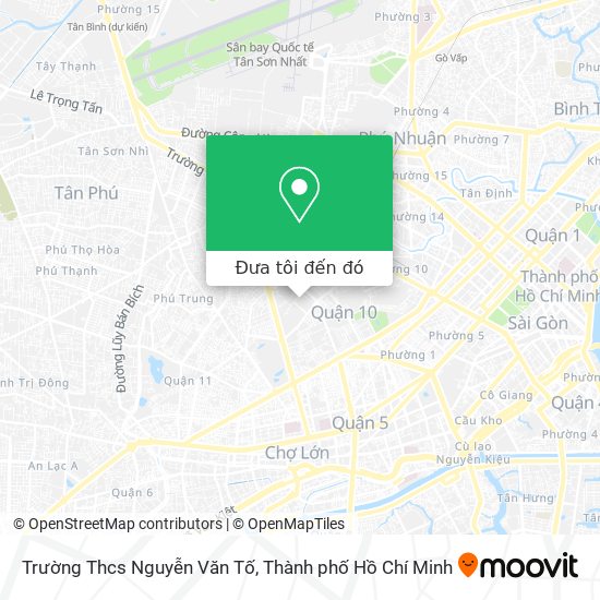 Bản đồ Trường Thcs Nguyễn Văn Tố