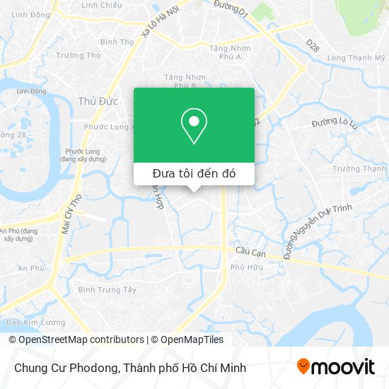 Bản đồ Chung Cư Phodong
