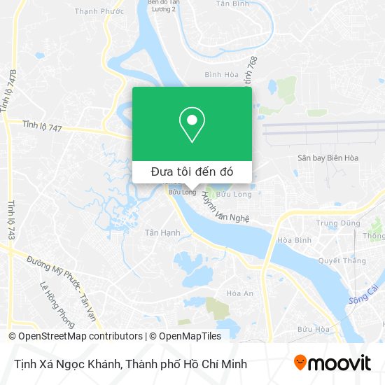 Bản đồ Tịnh Xá Ngọc Khánh