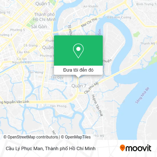 Bản đồ Cầu Lý Phục Man