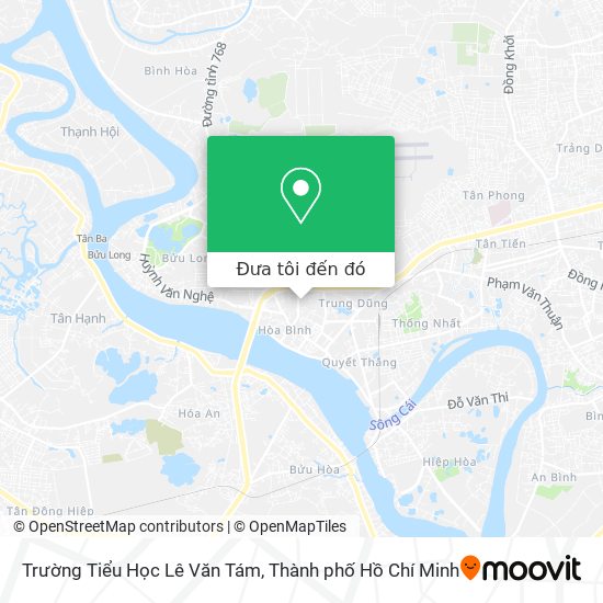 Bản đồ Trường Tiểu Học Lê Văn Tám