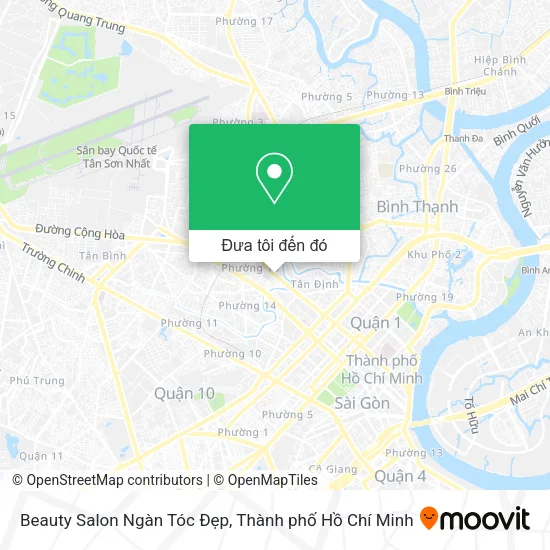 Bản đồ Beauty Salon Ngàn Tóc Đẹp