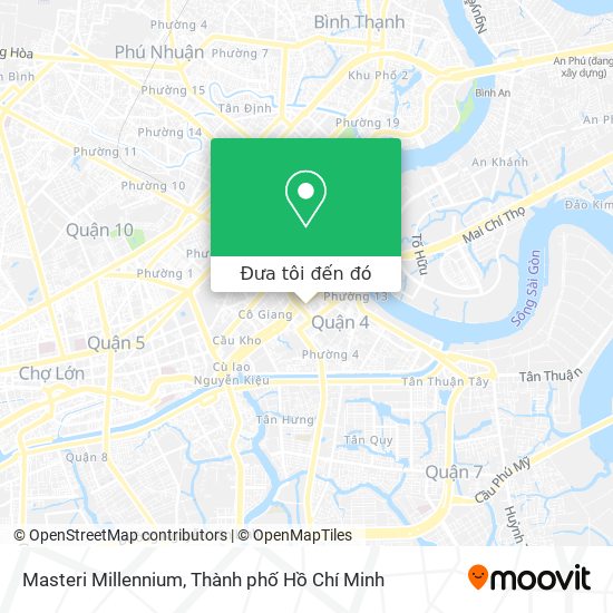 Bản đồ Masteri Millennium
