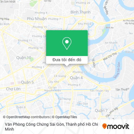 Bản đồ Văn Phòng Công Chứng Sài Gòn