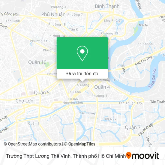 Bản đồ Trường Thpt Lương Thế Vinh