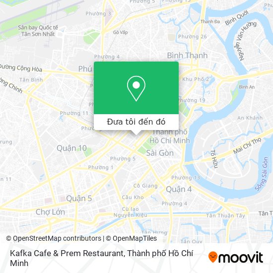 Bản đồ Kafka Cafe & Prem Restaurant