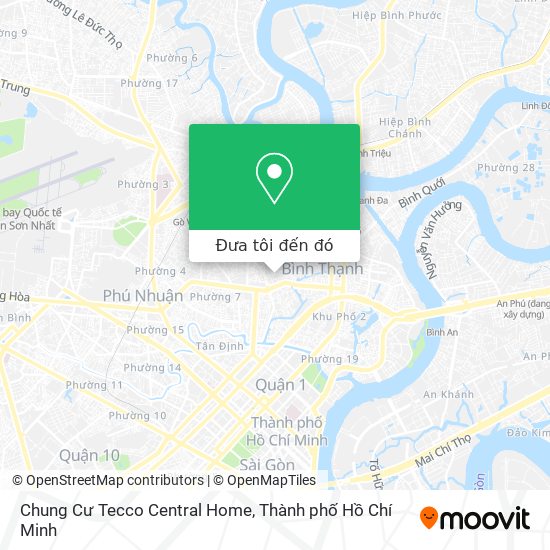 Bản đồ Chung Cư Tecco Central Home